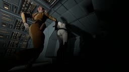 Batarian rapist kidnaps exploring miranda and cums in her throat