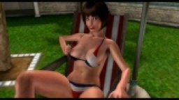 Bikini undress