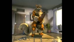Arcanine - Transformation Masturbation (By h0rs3)