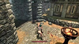 Blue in Skyrim 03 With a Warewolf