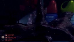 Jill Valentine In A Tentacle Wall Trap