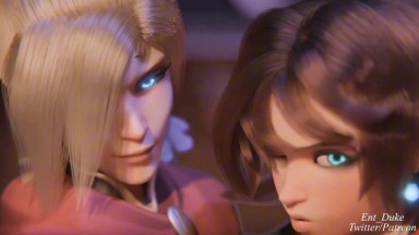 threesome with kiriko and mercy
