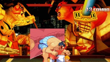 Kyosuke Kagami VS E. Honda - MUGEN Gay Porn