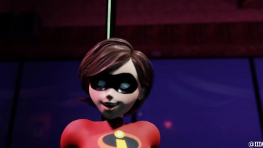 Helen Parr does a striptease at the Strip club   Part 1 (HMV)
